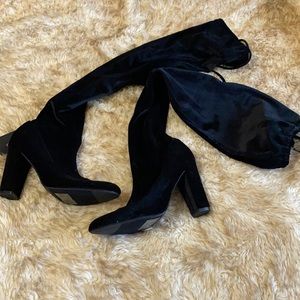 BNWT Thigh High Boots Black Forever21 NWT